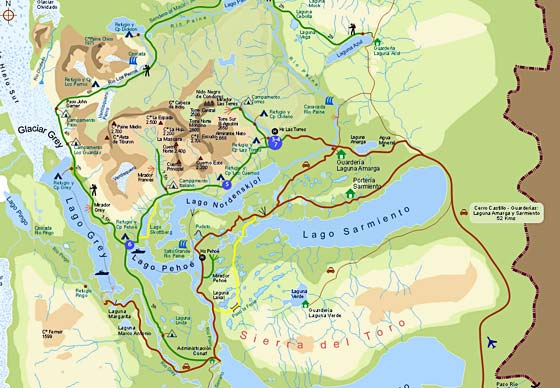 Nova Scotia Nature Trust Fundraising Patagonia Trek Map