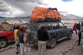 Getting packed-up for our Aconcagua adventure