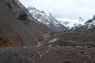 The long trek to Aconcagua base camp