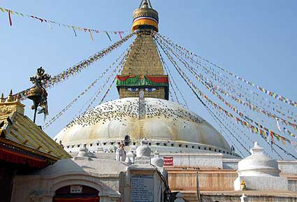 Bodhanath, one of the 7 world heritage sites