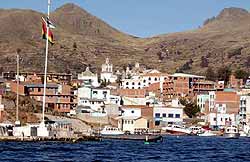 Copacabana on Lake Titicaca