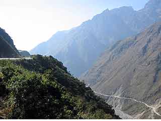 Descending to the Yungas