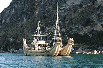 Bolivian Reedboat