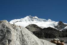 Huayna Potosi from high camp