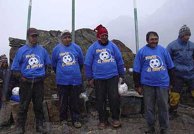 Soccer fever in Bolivia