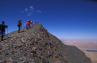 Climbing Cerro Austria