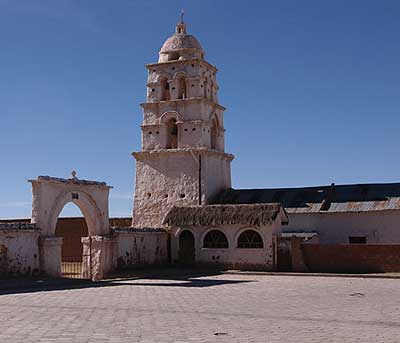This Chapel in the Altiplano was built on the 16th century