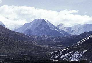 Island Peak from Dingboche