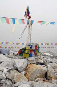 Chorten at Everest Base Camp