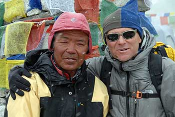 Wally with one of his old Sherpa friends