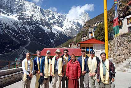 2007 BAI EBC Team with Thame Rinpoche