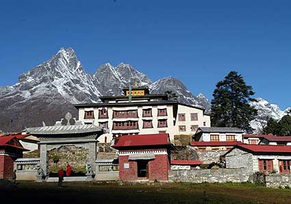 The Tangboche Monastery