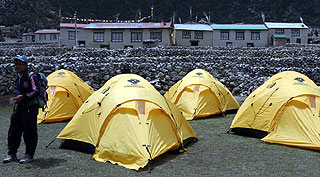 BAI camp at Khunde