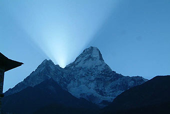 Sunrise on Ama Dablam