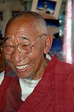 Lama Geshi and his wonderful smile