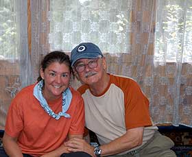 Dick and Kathy Ruiz decide to stay in Namche for the day