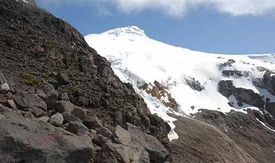 Looking toward Cayambe Summit