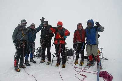Standing on top of Cayambe summit and the equator