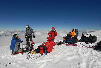 Our high point on Cotopaxi