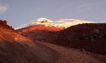 Our spa resort after we climb Cotopaxi