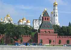 The Kremlin - three blocks from our hotel