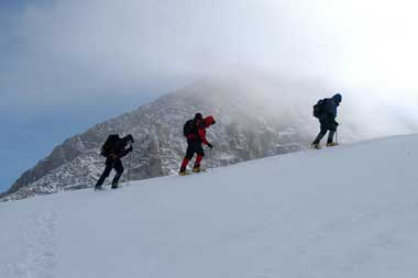 A great day for glacier walking.