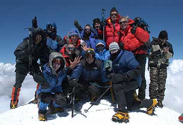 BAI team on the summit of Elbrus