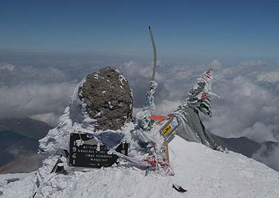 The summit of Elbrus