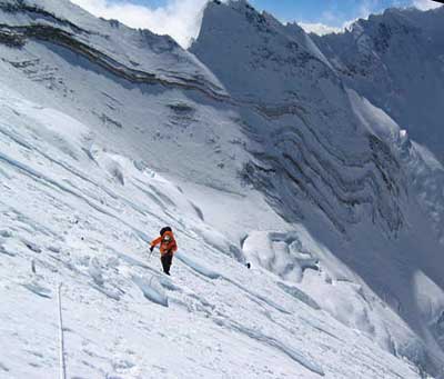 On the Lhotse face