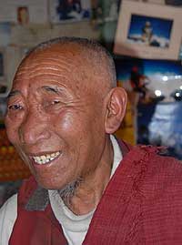 Lama Geshi is always smiling