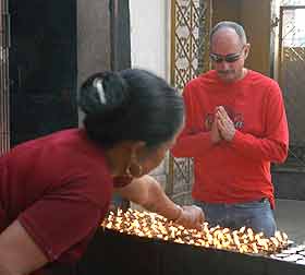 Lloyd and butter lamps