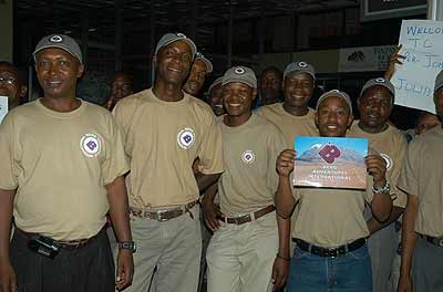 Team members are greeted by our friendly staff