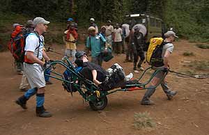 Brock's trail-rider team