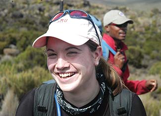 Laura with her wonderful smile