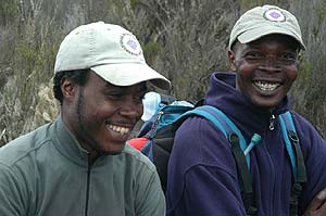 BAI guides Simon and Matthew