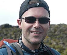 Jeremy on Kilimanjaro