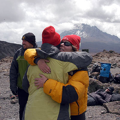 Support on the summit