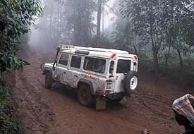 On the roads to Machame