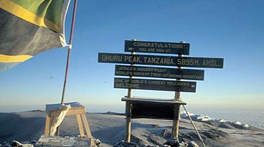 Uhuru Peak, Tanzania