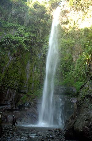 successful day hike to a beautiful waterfall