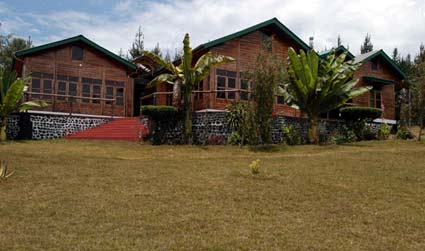 The first lodge on the Rongai route