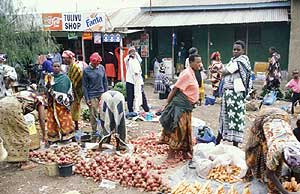 Arusha street market