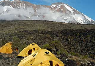 Kibo, from Shira Camp