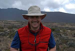 Alex on the Shira Plateau