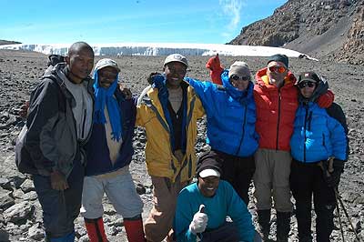 BAI group reaches the crater of Kilimanjaro