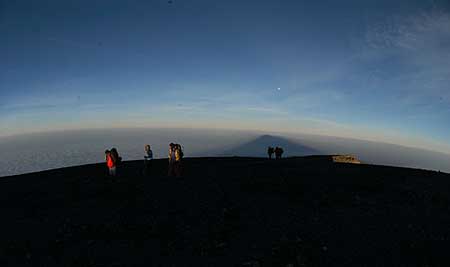 We reach the summit of Kili