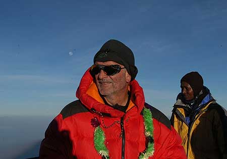 Jim on the summit