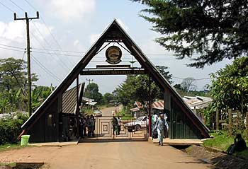 L’entrée du Parc Kilimanjaro – Route Rongai 