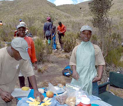 Preparing Lunch