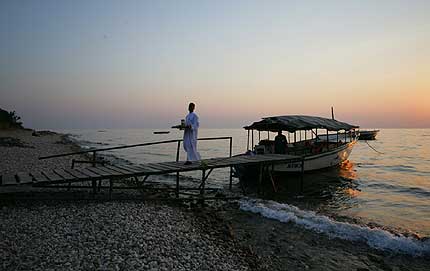 Lake Tanganyika by Gombe Stream